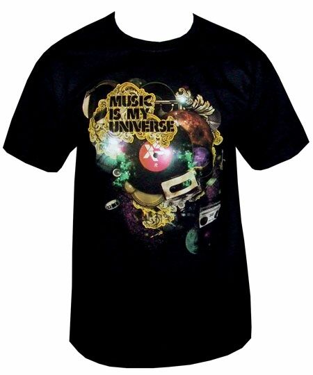 Universe Black T-Shirt