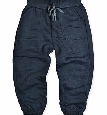 Exciteclothing Boys Jogging Pants Kids Jersey Tracksuit Bottoms Fleece Lined New Age 3-12 Years