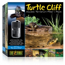 Turtle Cliff Aquatic Filter and Rock
