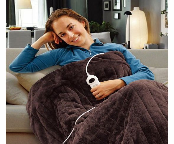 LUXURY 9 STYLES AND TYPES OF ELECTRIC WASHABLE HEATED BLANKET UNDERBLANKET UNDER BLANKET - CHOICES OF POLYESTER / FLEECE / OVER THROW BLANKET - DUAL CONTROLS OR SINGLE CONTROLS AND KING SIZE AND DOUBL