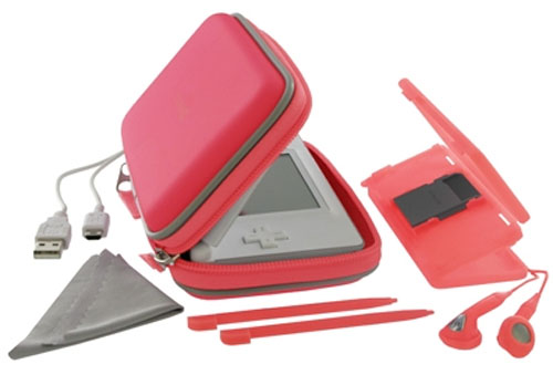 DS Lite Essential Accessories Pack - Red