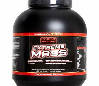 Extreme Mass 2.5kg Chocolate Nutritional Shake