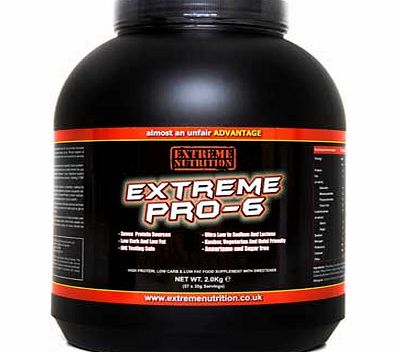Extreme Pro-6 2kg Strawberry Protein Shake