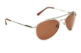 Ladies Retro Designer Fashion Aviator Metal Sunglasses with Polarized Lens - Perfect for Driving