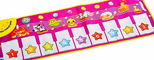 Eyourhappy Musical Carpet Baby Toddler Activity Gym Play Mats