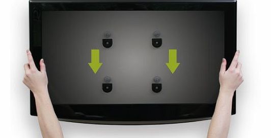  TV Wall mount Bracket 13`` - 46`` Flat Panels + screen cleaner + 90 HDMI Adapter