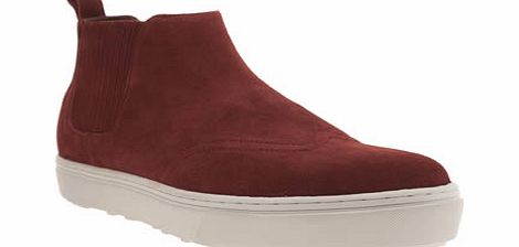 f troupe Burgundy Gusset Boots