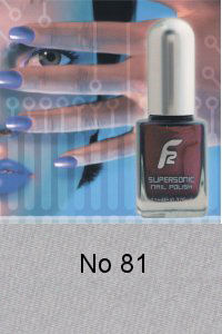 F2 Colour Cosmetics F2 Colour Nails Supersonic Nail Polish 11ml No.81