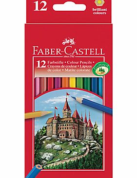 Faber-Castell Coloured Pencils, Set of 12