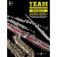 Faber Team Woodwind Saxophone in Eb Tuition Book and CD