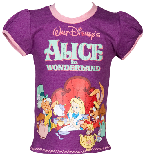 Kids Alice in Wonderland T-Shirt from Fabric