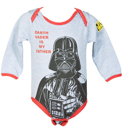 Fabric Flavours Kids Darth Vader Is My Father Babygrow from
