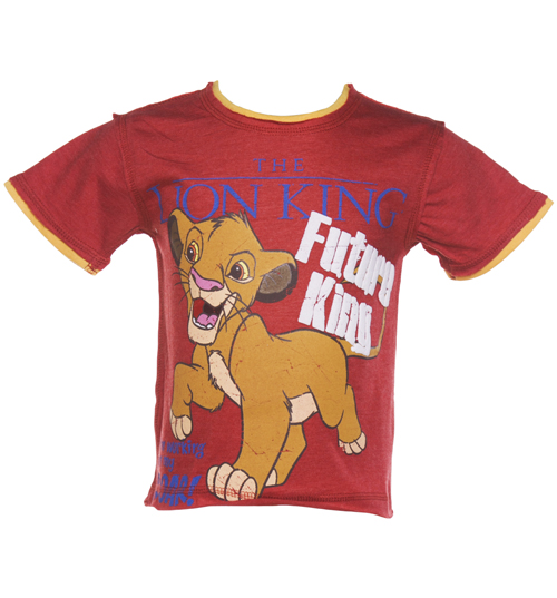 Kids Lion King Future King T-Shirt from Fabric