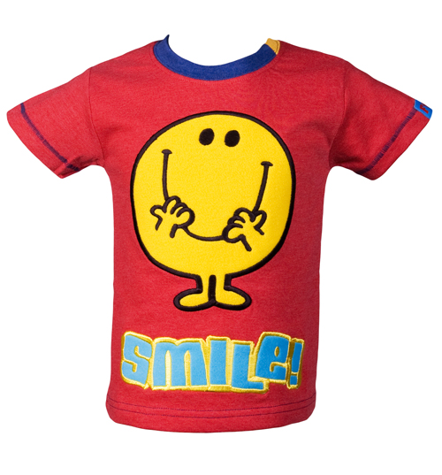 Kids Mr Happy Smile! T-Shirt from Fabric Flavours