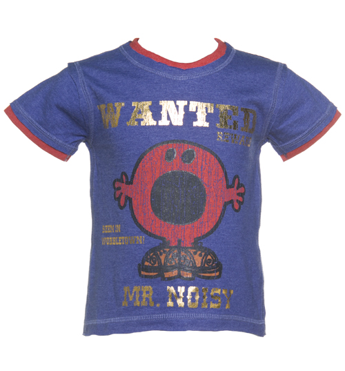 Kids Mr Noisy Wanted Poster T-Shirt from Fabric