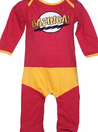 Fabric flavours Kids Red Bazinga Supersuit from Fabric Flavours