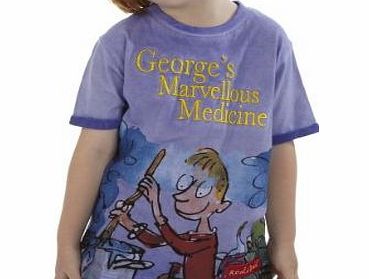Kids Roald Dahl Georges Marvellous Medicine T-Shirt (7 to 8 Years)