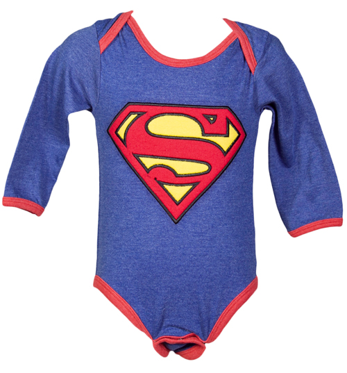 Fabric Flavours Kids Superman Babygrow from Fabric Flavours