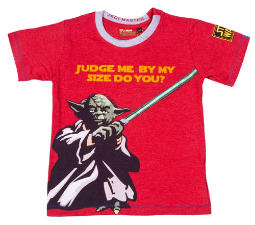 Kids Yoda Judge Me By My Size Star Wars T-Shirt