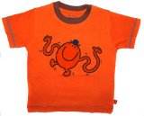 Mr. Tickle Retro T-Shirt 4 to 5 Years Tangerine
