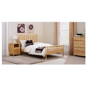 fairhaven Double Bed, Natural And Airsprung