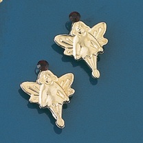 birthstone fairy earrings