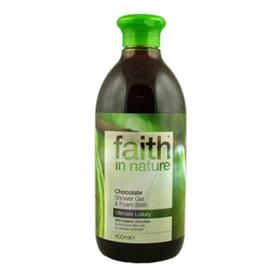 FAITH in Nature Chocolate Shower Gel and Foam