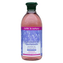 faith in Nature Foam Bath/ Shower Gel - Lavender