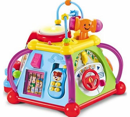Fajiabao Drum Toy Baby Mini Rollercoaster Toy Musical Toy Multi-function Toy for Kids