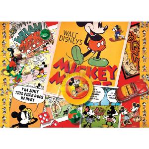 Jumbo Mickey Retro Montage 1000 Piece Jigsaw Puzzle