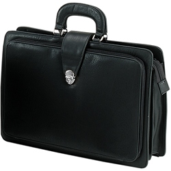 Nubuck organiser briefcase