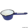 Falcon Stone Blue Enamelware Milk Pan 12cm