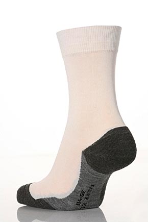 Falke Ladies 1 Pair Falke Ergonomic Comfort System Casual Socks With Bamboo In 3 Colours Black