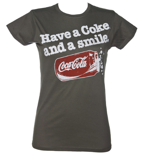 Ladies Have A Coke And A Smile T-Shirt from Fame