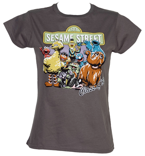 Ladies Sesame Street 1982 T Shirt from Fame and