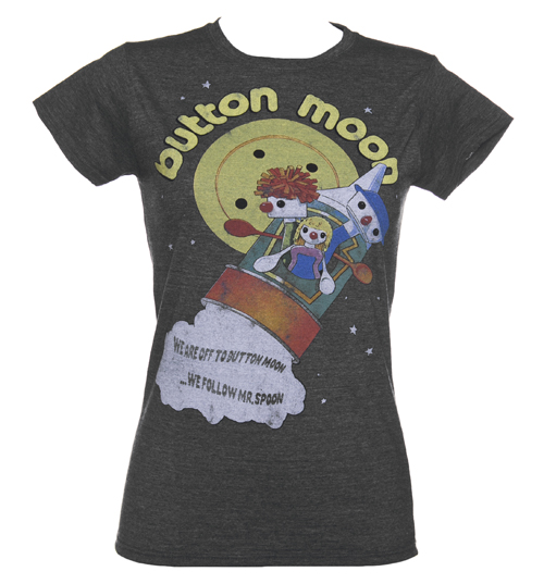 Ladies Were Off To Button Moon T-Shirt from