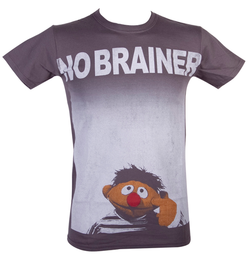 Mens Ernie No Brainer Sesame Street T-Shirt