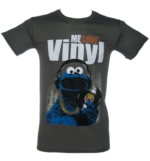 Mens Me Love Vinyl Cookie Monster Sesame