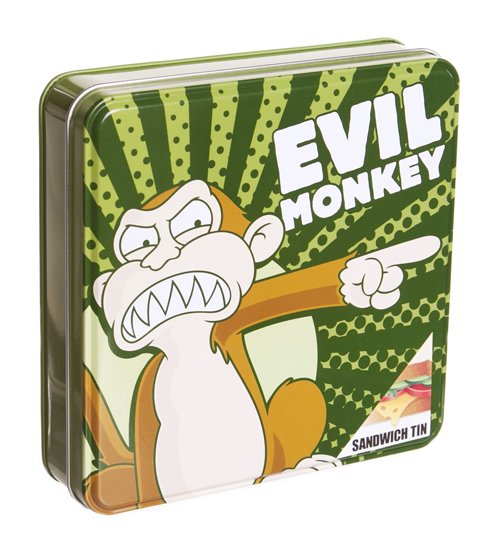 Evil Monkey Sandwich Tin