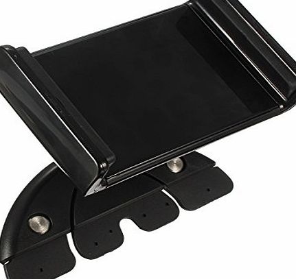 FamilyMall Universal Adjustable Car CD Slot Mount Holder Stand for iPhone Samsung LG HTC Mobile Tablet 5`` 7`` 10`` by FamilyMall
