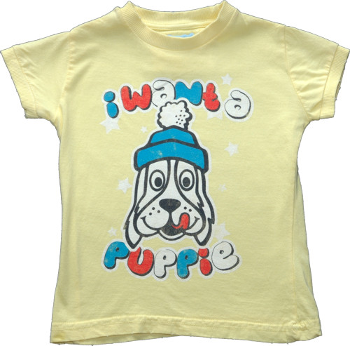 Kids I Want A Puppie Slush Puppie T-Shirt from Famous Forever