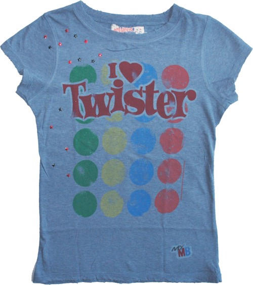 Ladies I Love Twister T-Shirt from Famous Forever