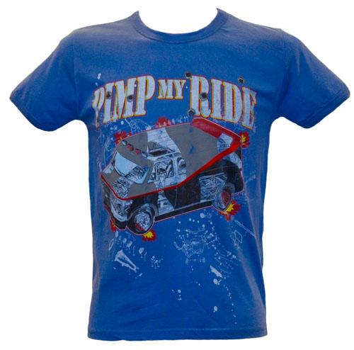 Men` Pimp My Ride A-Team Van T-Shirt from Famous Forever