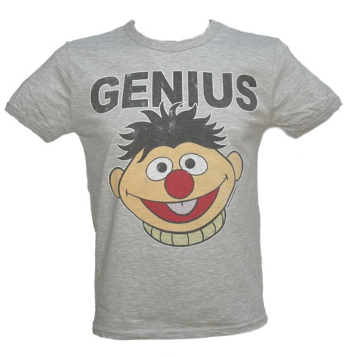 Men` Sesame Street Ernie Genius T-Shirt from Famous Forever