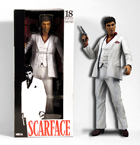 Al Pacino as Tony Montana and#39;Scarfaceand#39; 18and#39;and#39; figurine