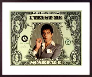 FamousRetail Al Pacino Scarface Trust Note