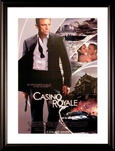 and#39;Casino Royaleand39; Daniel Craig Poster