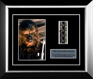 FamousRetail Chewbacca Star Wars film cell