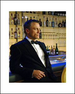 Daniel Craig as James Bond unsigned 8x10 colour photo