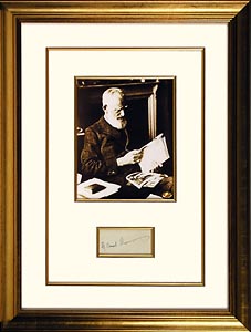 George Bernard Shaw signature piece